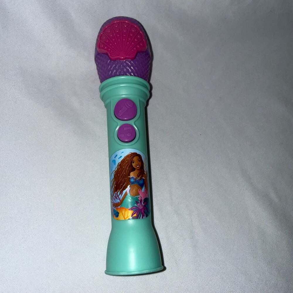 Kids Disney The Little Mermaid Ariel Sing-Along Toy Microphone